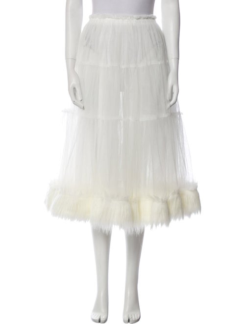 Comme des Garçons Midi Length Skirt