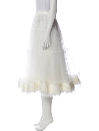 Comme des Garçons Midi Length Skirt