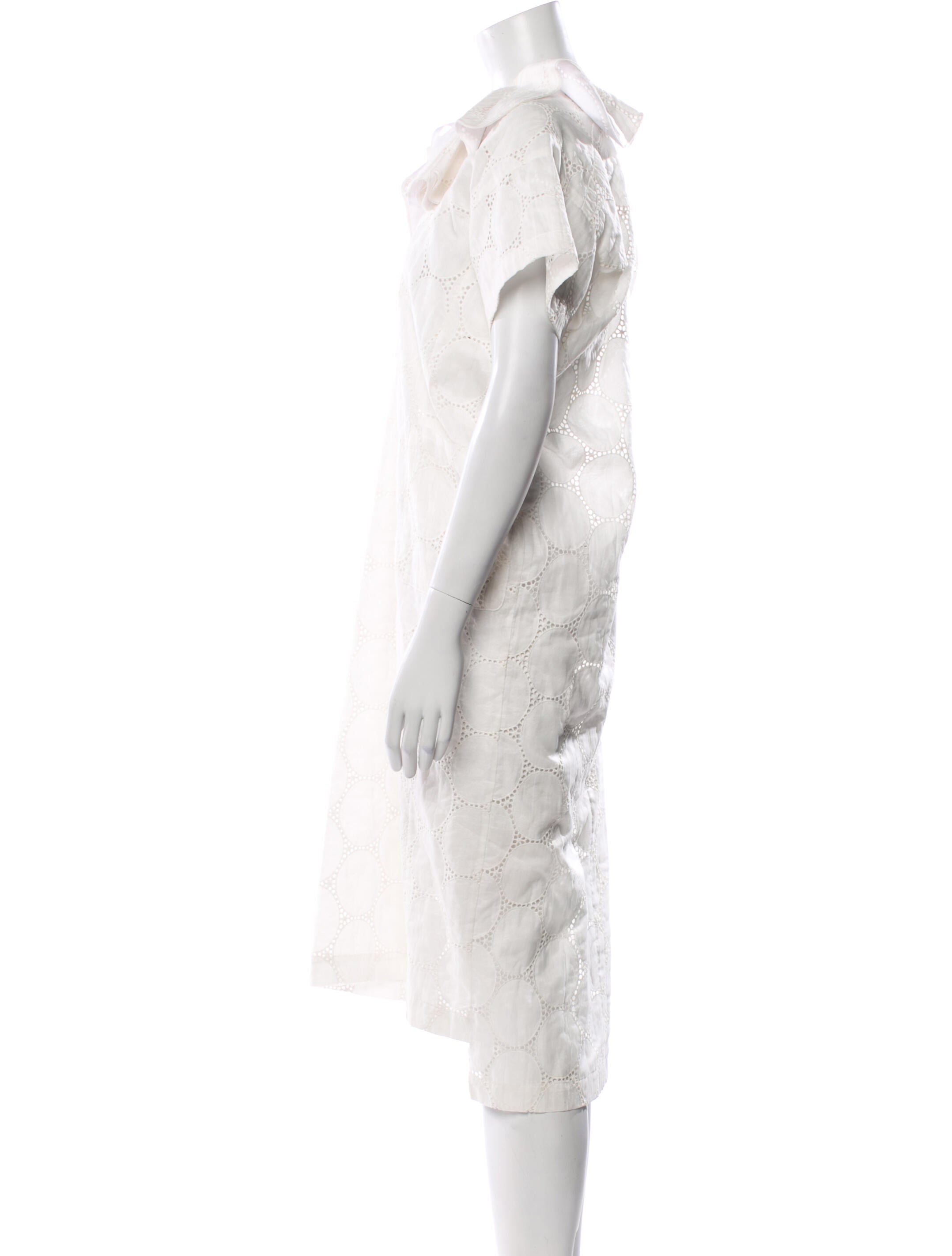 tricot COMME des GARÇONS Nylon Midi Length Dress