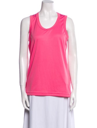 Comme des Garçons Scoop Neck Sleeveless Top