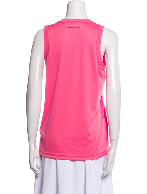 Comme des Garçons Scoop Neck Sleeveless Top