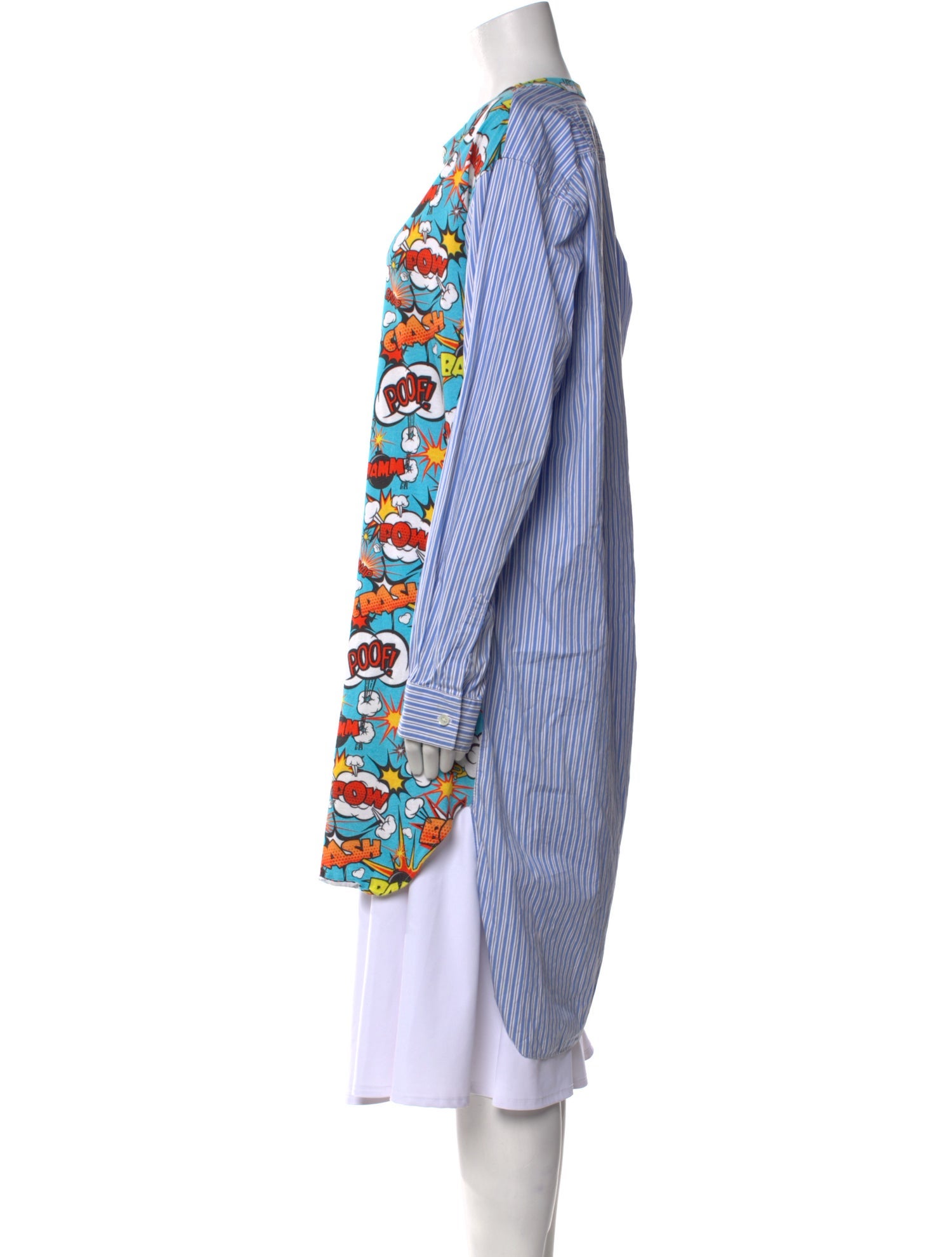 Comme des Garçons Printed Scoop Neck Tunic