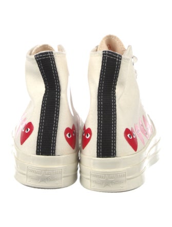 Comme des Garçons Play x Converse Canvas Sneakers