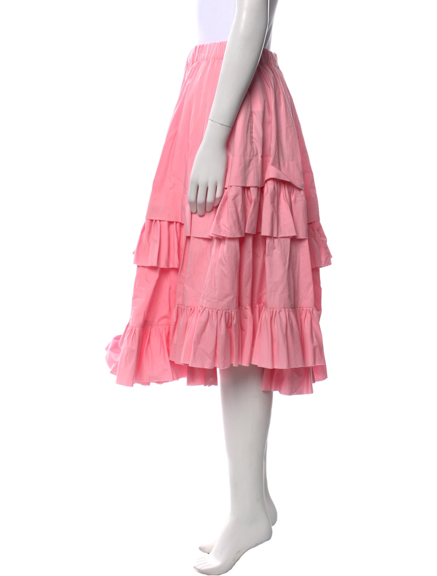 Comme des Garçons Comme des Garçons Ruffle Embellishment Midi Length Skirt w/ Tags