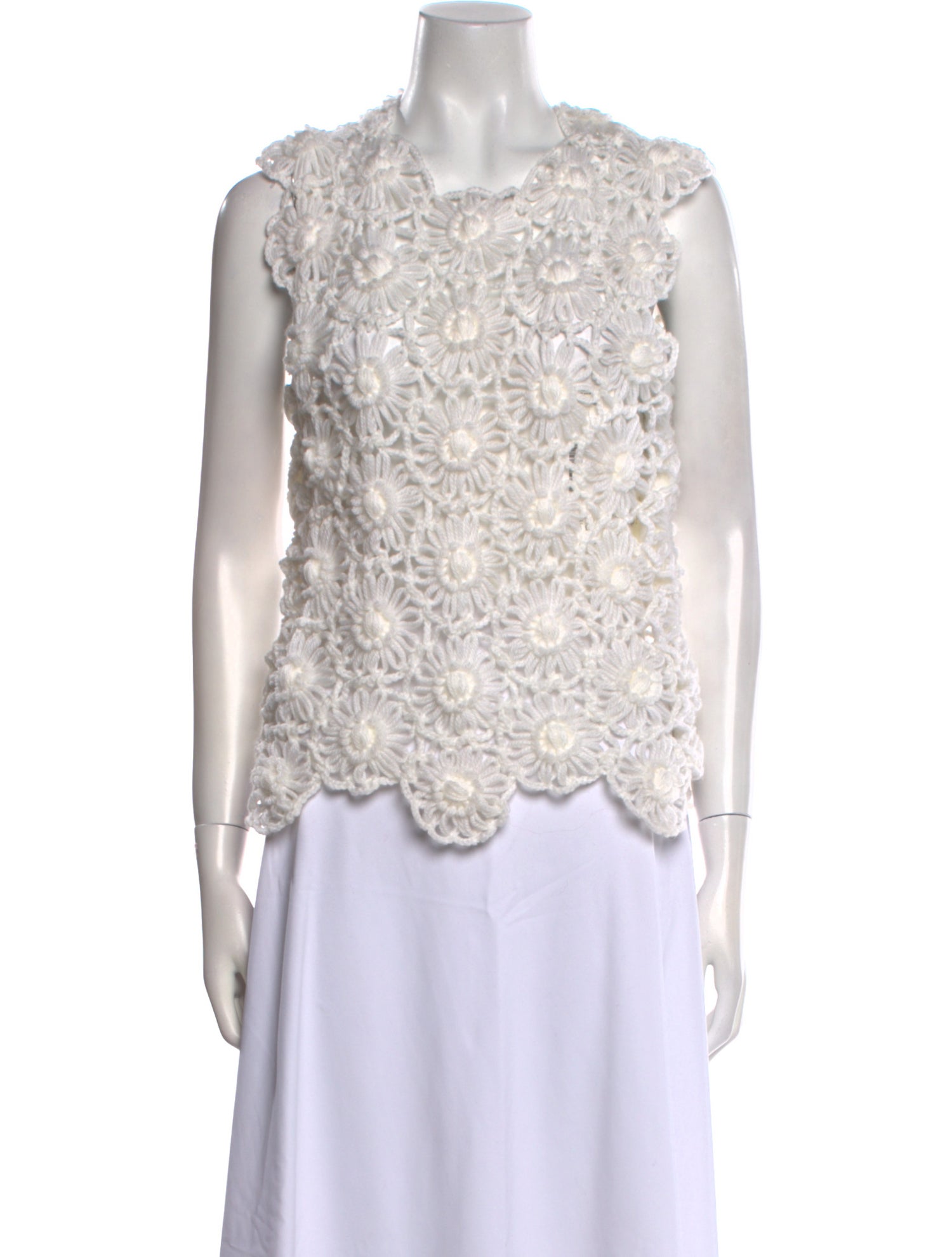 Comme des Garçons 2012 ' White Drama' Sweater