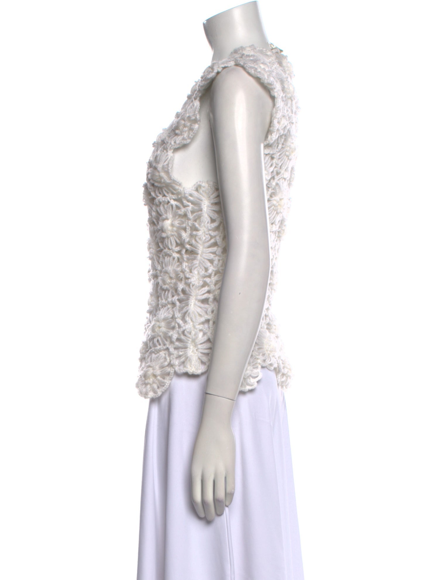 Comme des Garçons 2012 ' White Drama' Sweater