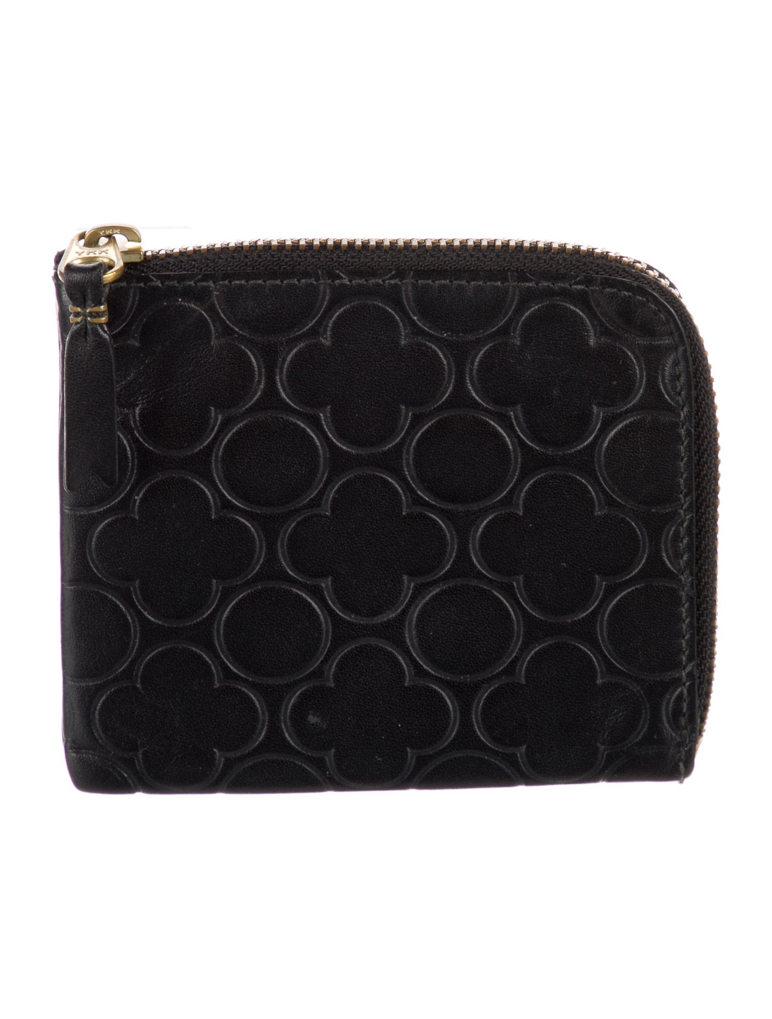 Comme des Garçons Leather Printed Wallet