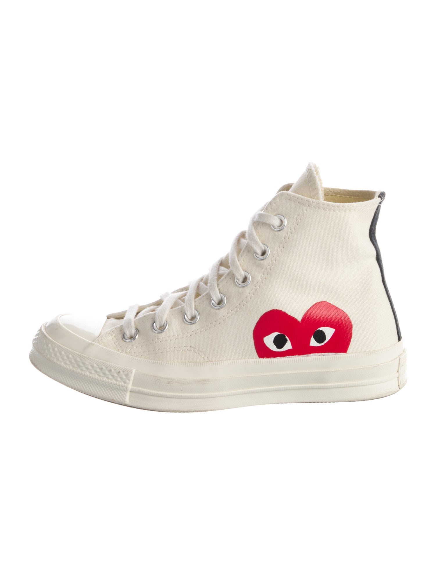 Comme des Garçons Play x Converse Canvas Graphic Print Sneakers