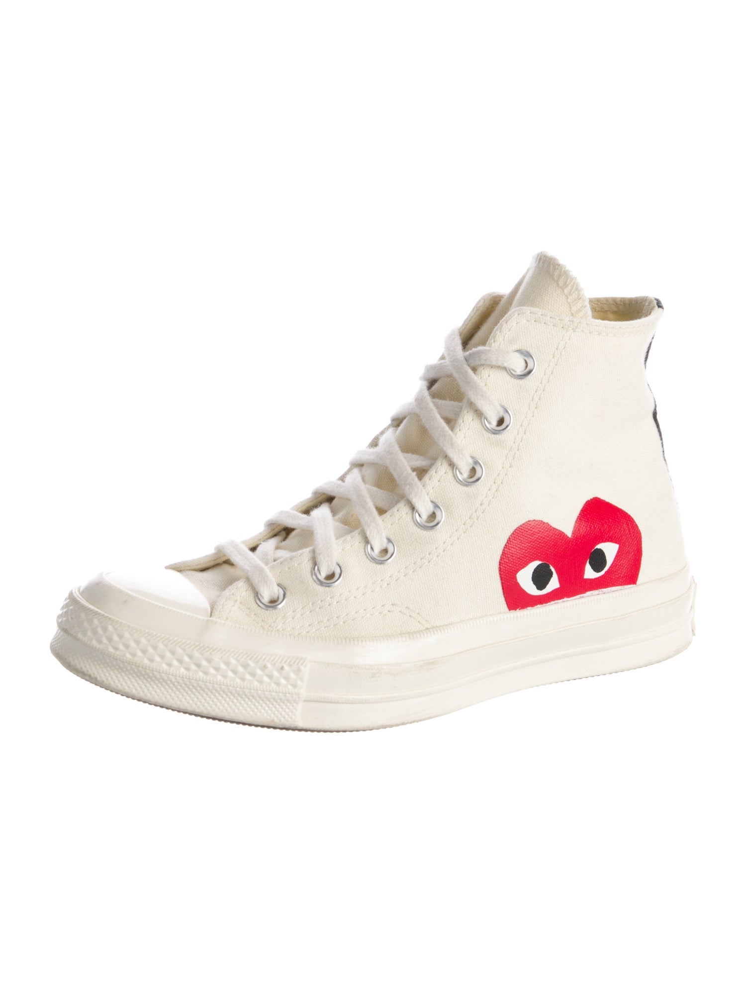 Comme des Garçons Play x Converse Canvas Graphic Print Sneakers