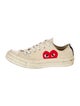 Comme des Garçons Play x Converse Canvas Printed Sneakers