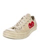 Comme des Garçons Play x Converse Canvas Printed Sneakers