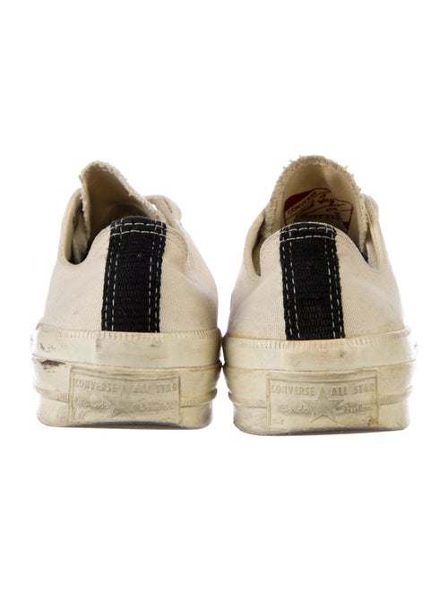 Comme des Garçons Play x Converse Canvas Printed Sneakers