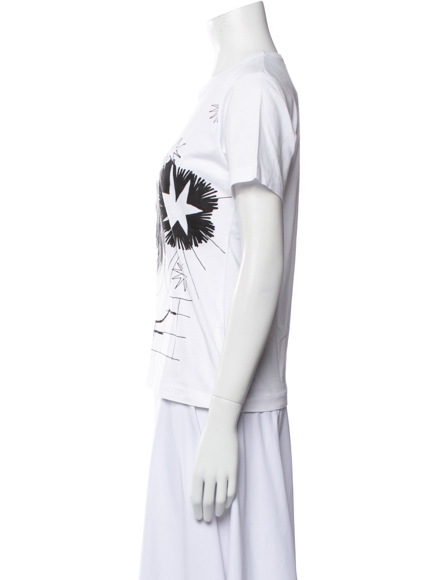 Comme des Garçons Comme des Garçons Graphic Print Crew Neck T-Shirt