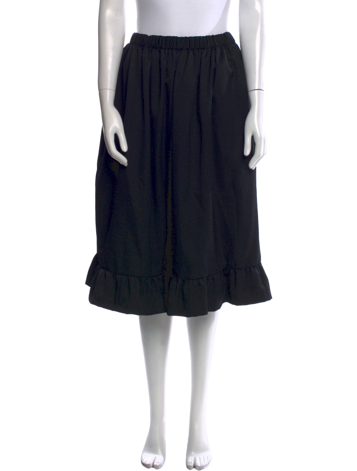 Comme des Garçons Girl Wool Midi Length Skirt