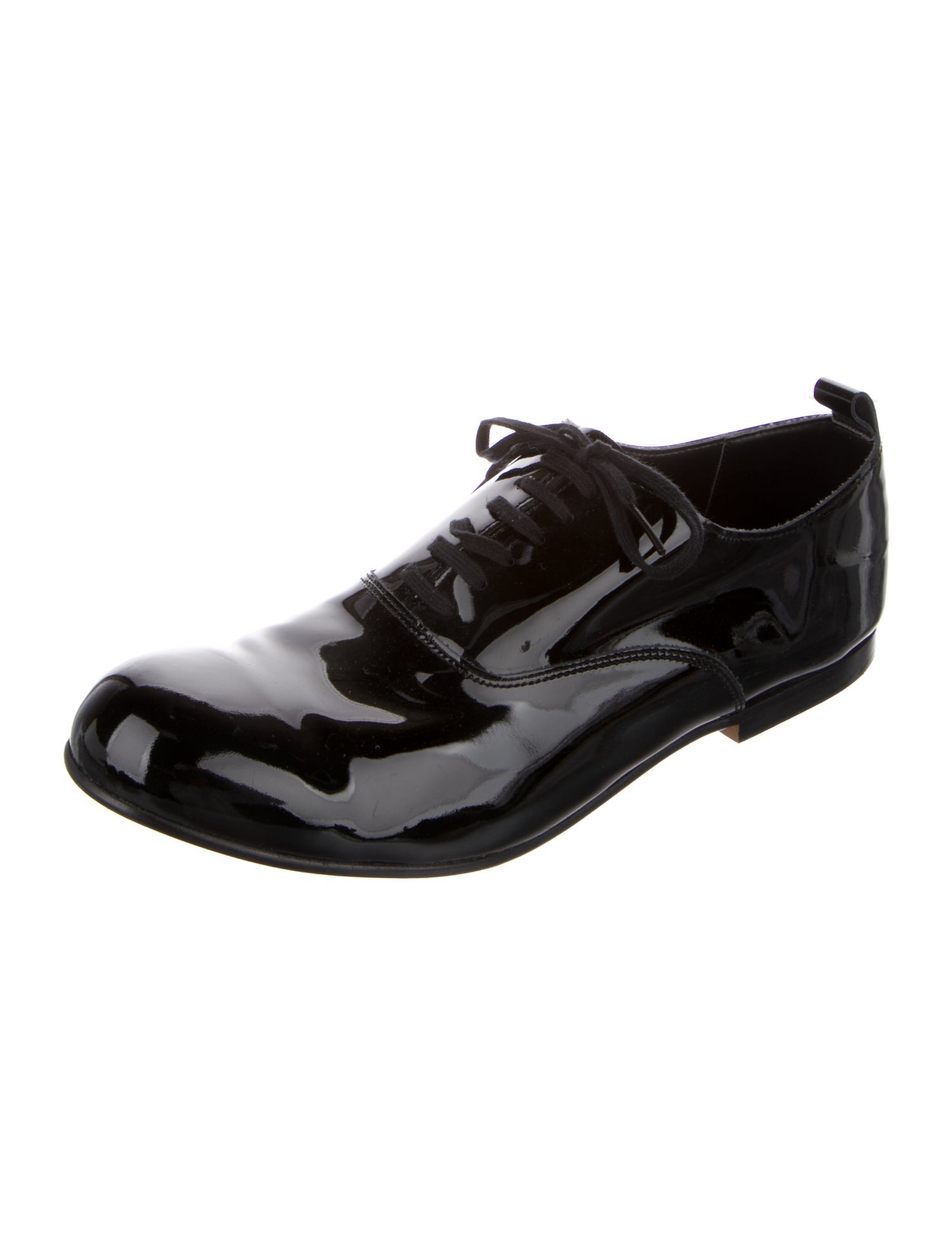 Comme des Garçons Patent Leather Oxfords