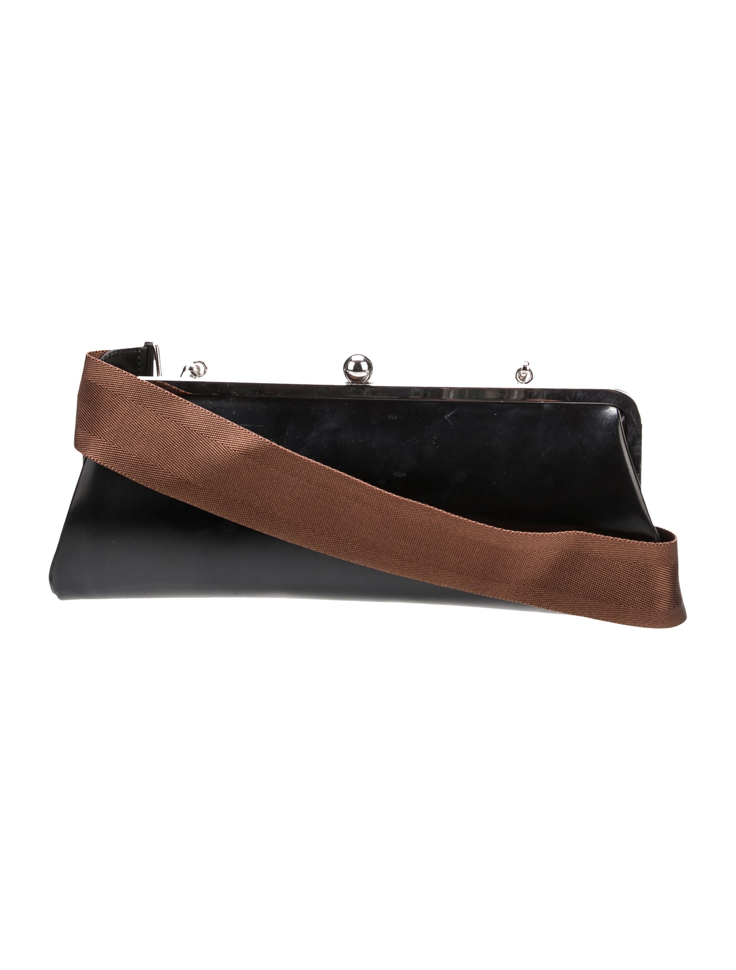 Comme des Garçons Leather Evening Bag