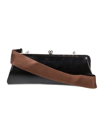 Comme des Garçons Leather Evening Bag
