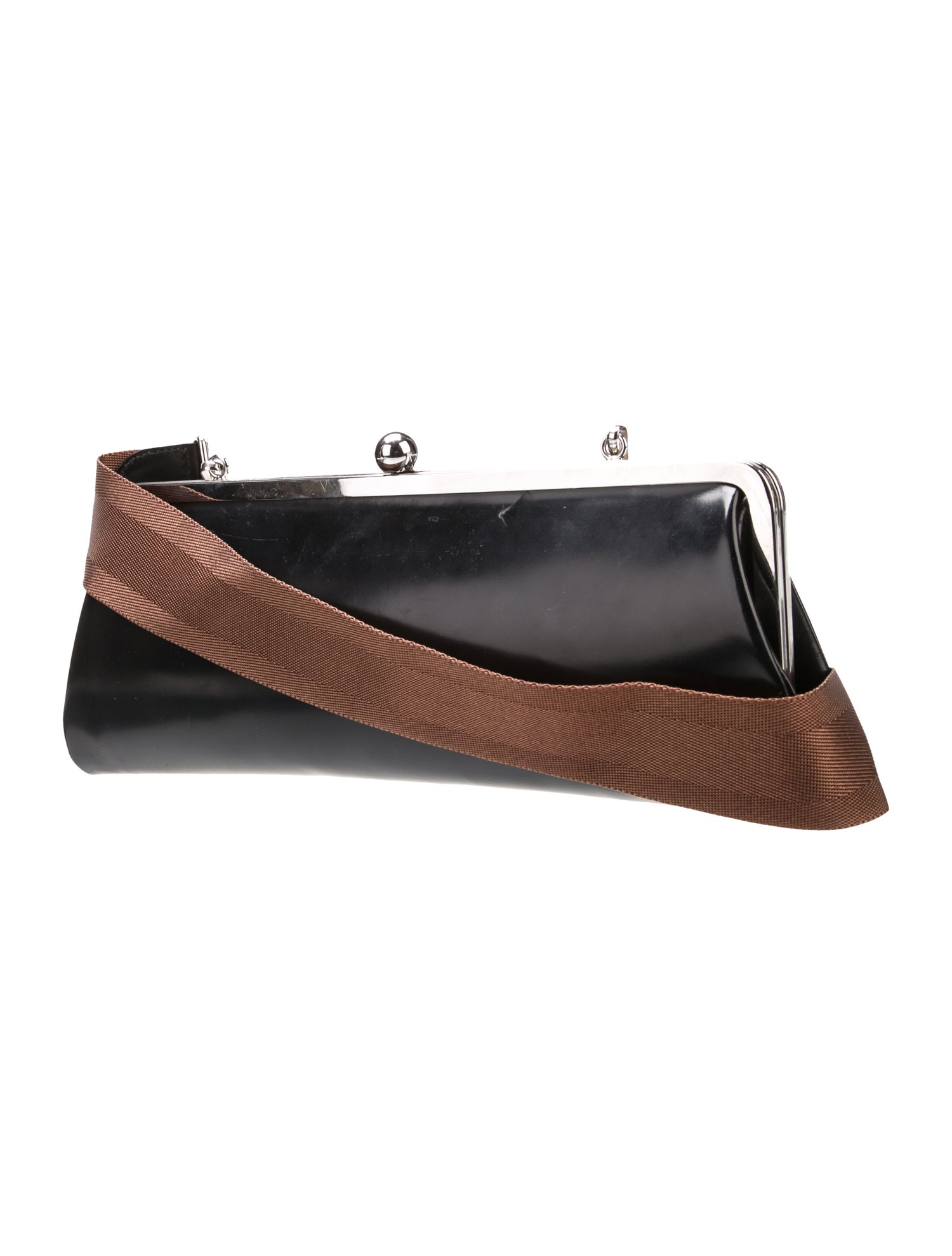 Comme des Garçons Leather Evening Bag