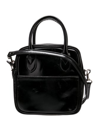 Comme des Garçons Patent Leather Shoulder Bag
