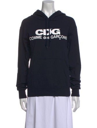 CDG by Comme des Garçons Graphic Print Crew Neck Hoodie