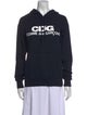 CDG by Comme des Garçons Graphic Print Crew Neck Hoodie