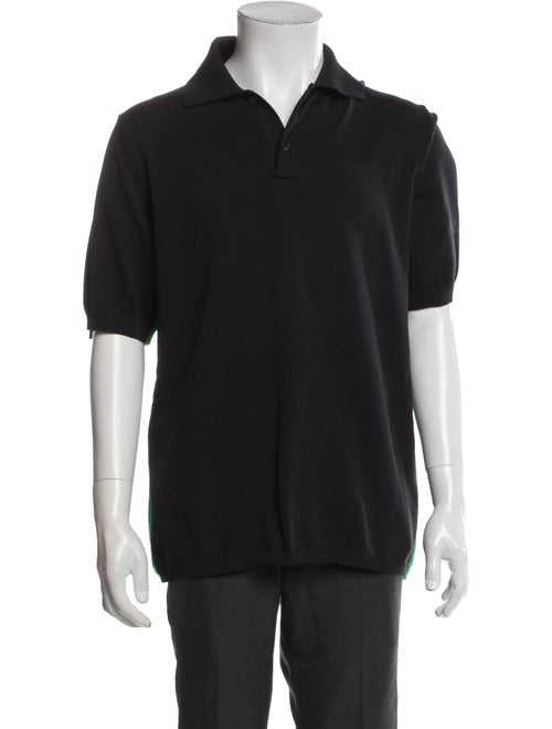 Comme des Garçons V-Neck Short Sleeve Henley