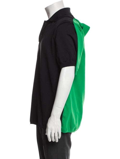 Comme des Garçons V-Neck Short Sleeve Henley