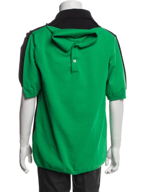 Comme des Garçons V-Neck Short Sleeve Henley