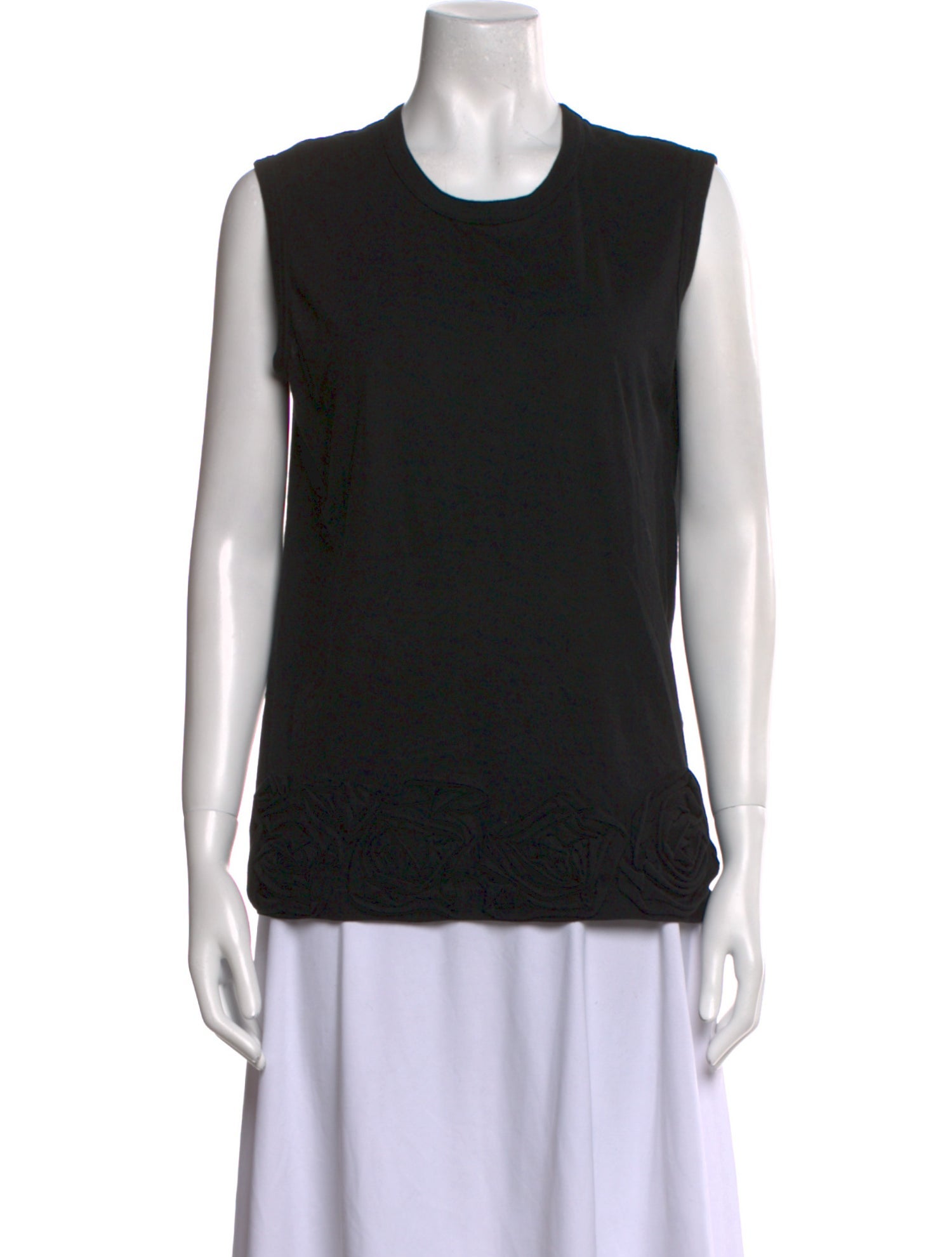 Comme des Garçons Comme des Garçons Crew Neck Sleeveless Top