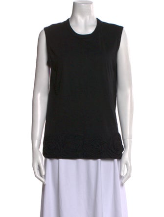 Comme des Garçons Comme des Garçons Crew Neck Sleeveless Top