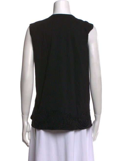 Comme des Garçons Comme des Garçons Crew Neck Sleeveless Top
