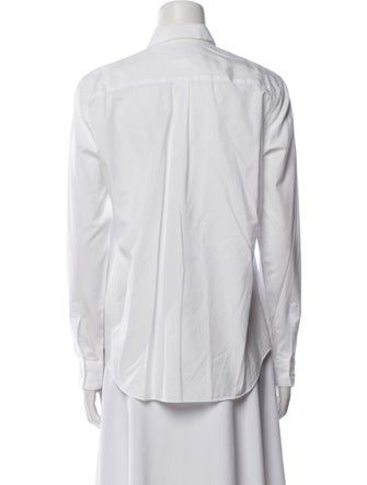 Comme des Garçons Long Sleeve Button-Up Top