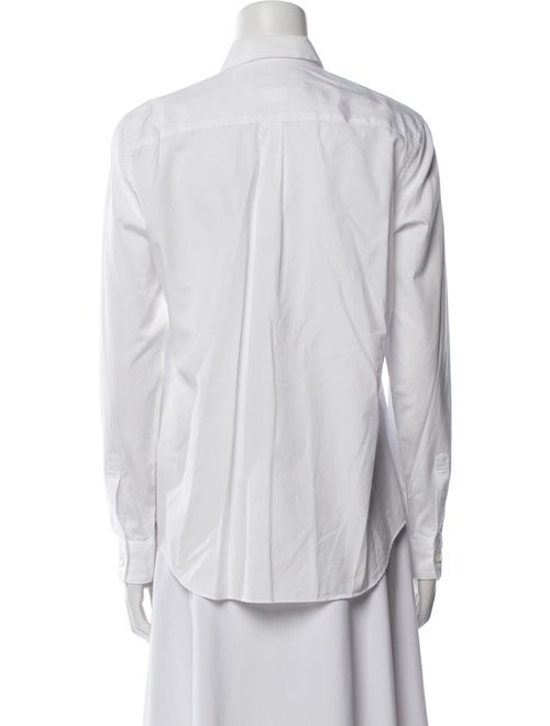 Comme des Garçons Long Sleeve Button-Up Top