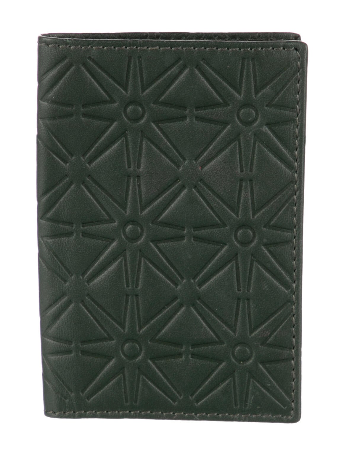 Comme des Garçons Leather Printed Wallet