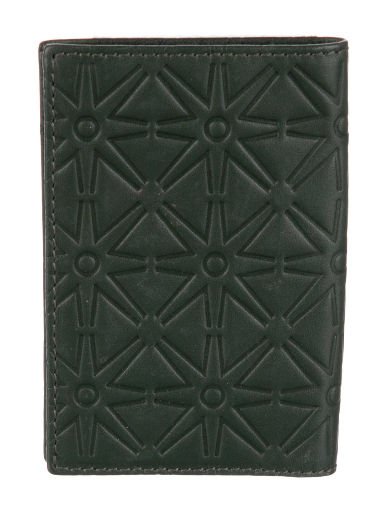 Comme des Garçons Leather Printed Wallet