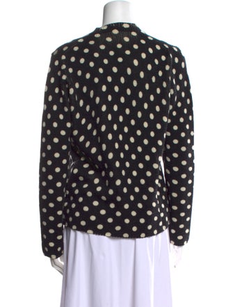Comme des Garçons Comme des Garçons Wool Polka Dot Print Sweater
