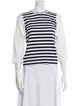Comme des Garçons Striped Crew Neck T-Shirt
