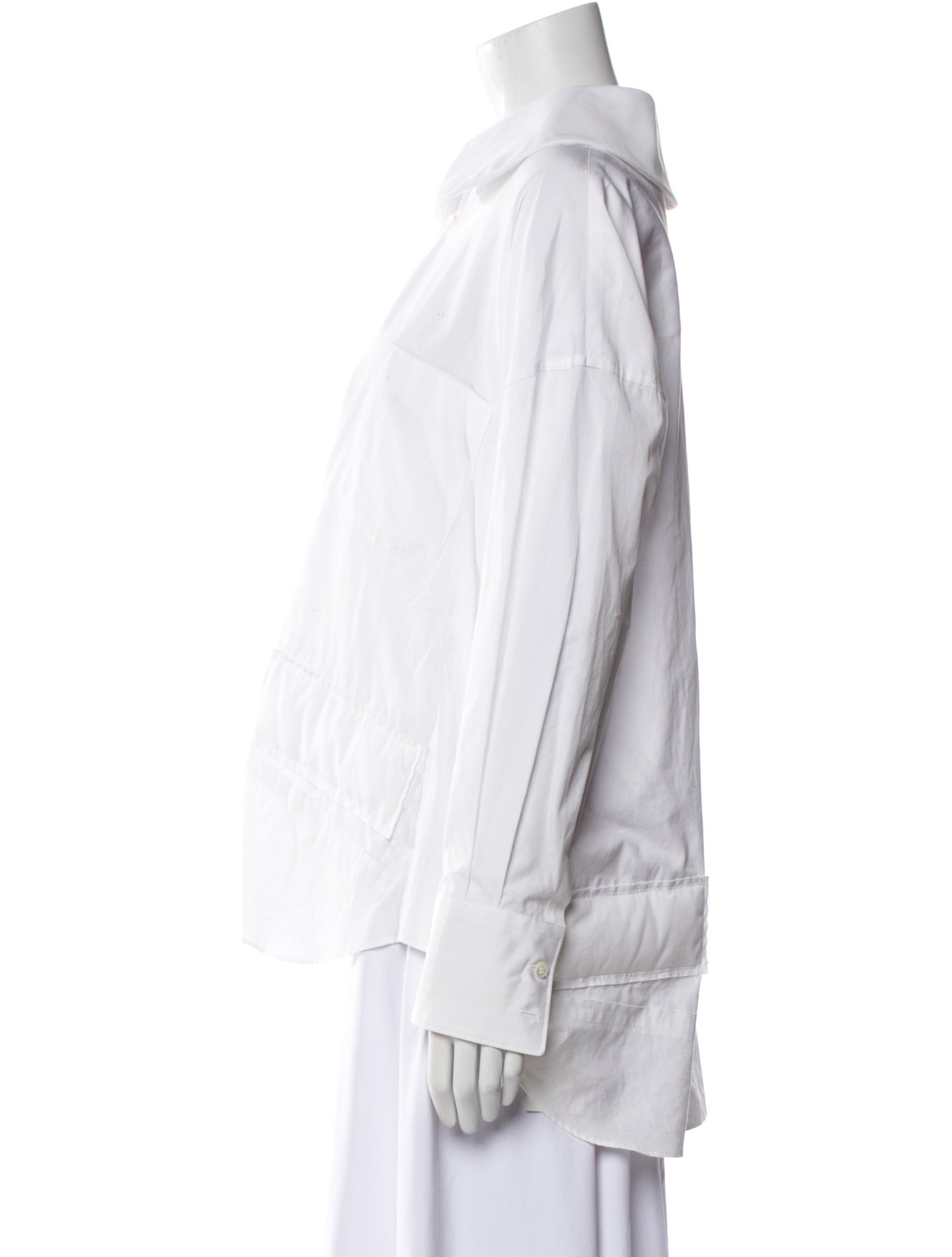 Comme des Garçons Comme des Garçons Long Sleeve Button-Up Top