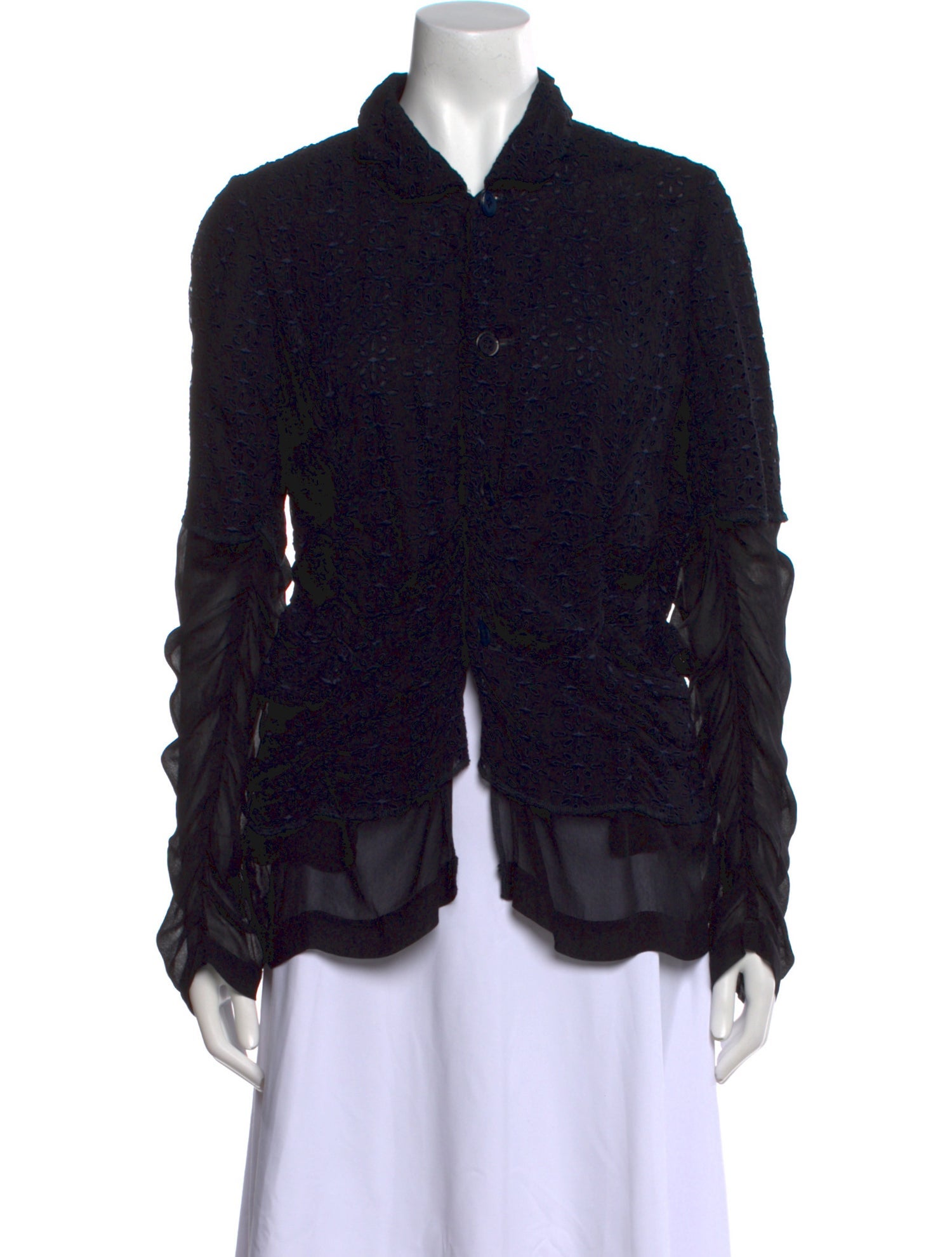 Comme des Garçons Comme des Garçons Long Sleeve Button-Up Top