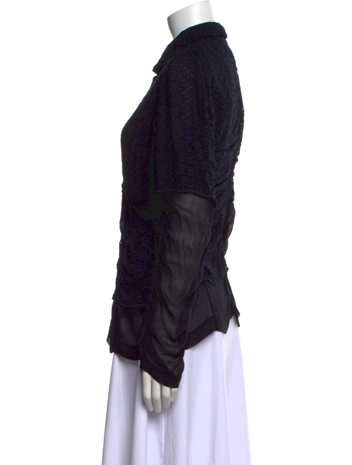 Comme des Garçons Comme des Garçons Long Sleeve Button-Up Top