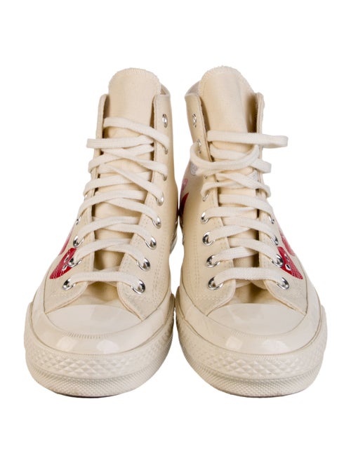 Comme des Garçons Play x Converse Canvas Graphic Print Sneakers