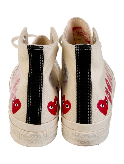Comme des Garçons Play x Converse Canvas Graphic Print Sneakers