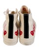 Comme des Garçons Play x Converse Canvas Graphic Print Sneakers