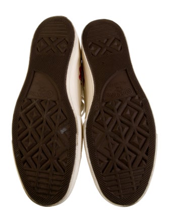 Comme des Garçons Play x Converse Canvas Graphic Print Sneakers