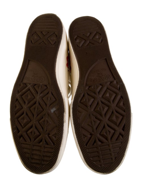 Comme des Garçons Play x Converse Canvas Graphic Print Sneakers