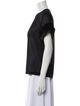 Comme des Garçons Crew Neck Short Sleeve Blouse