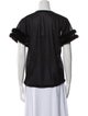 Comme des Garçons Crew Neck Short Sleeve Blouse