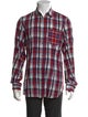 Junya Watanabe Comme des Garçons Plaid Print Long Sleeve Shirt