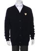 Comme des Garçons Play Wool V-Neck Cardigan