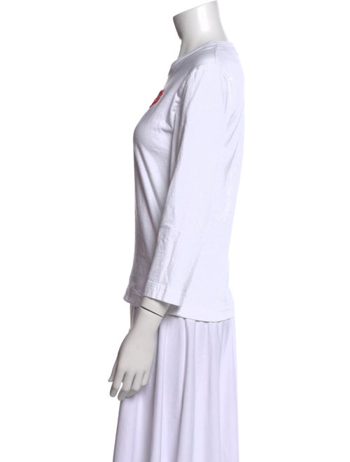 Comme des Garçons Play Graphic Print Crew Neck T-Shirt